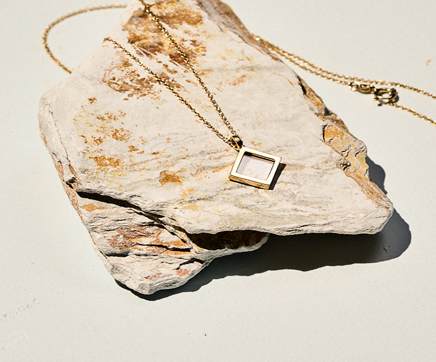 Nano-Tehilim Minimalist Vermeil Necklace for Women